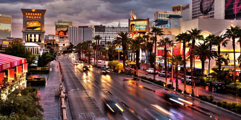 Las Vegas art print by Vadim Ratsenskiy for $57.95 CAD
