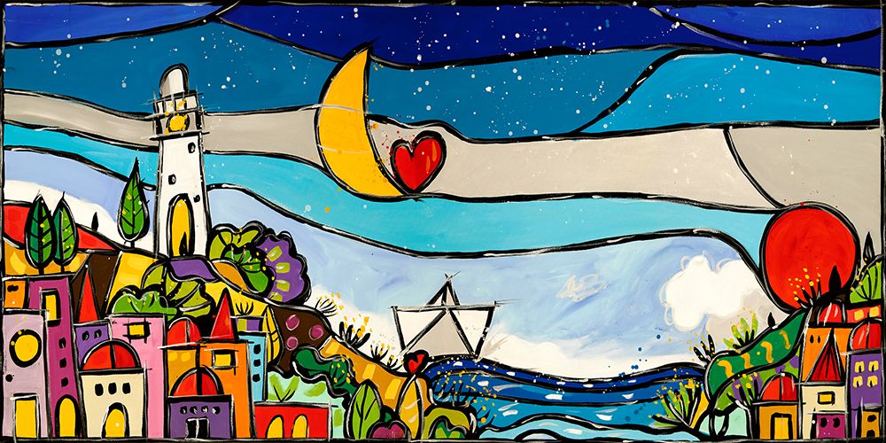 Tra di noi cE amore art print by Wallas for $57.95 CAD