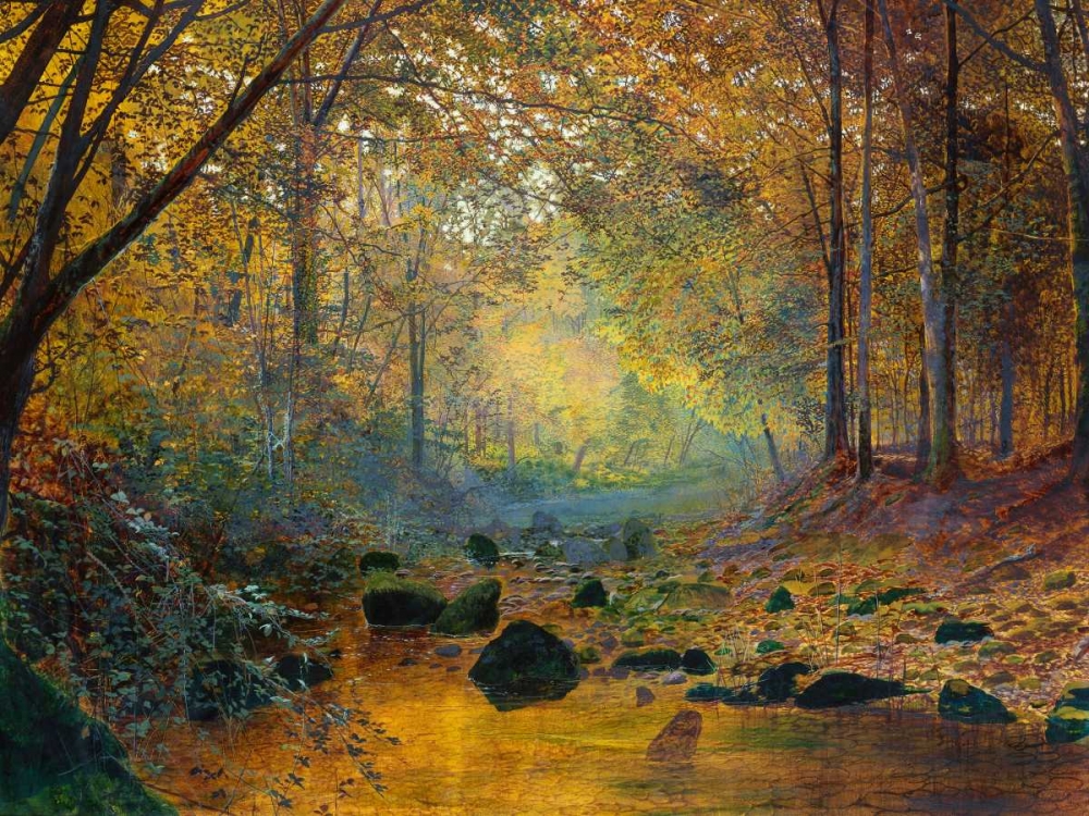 On the River Greta England art print by John Atkinson Grimshaw for $57.95 CAD