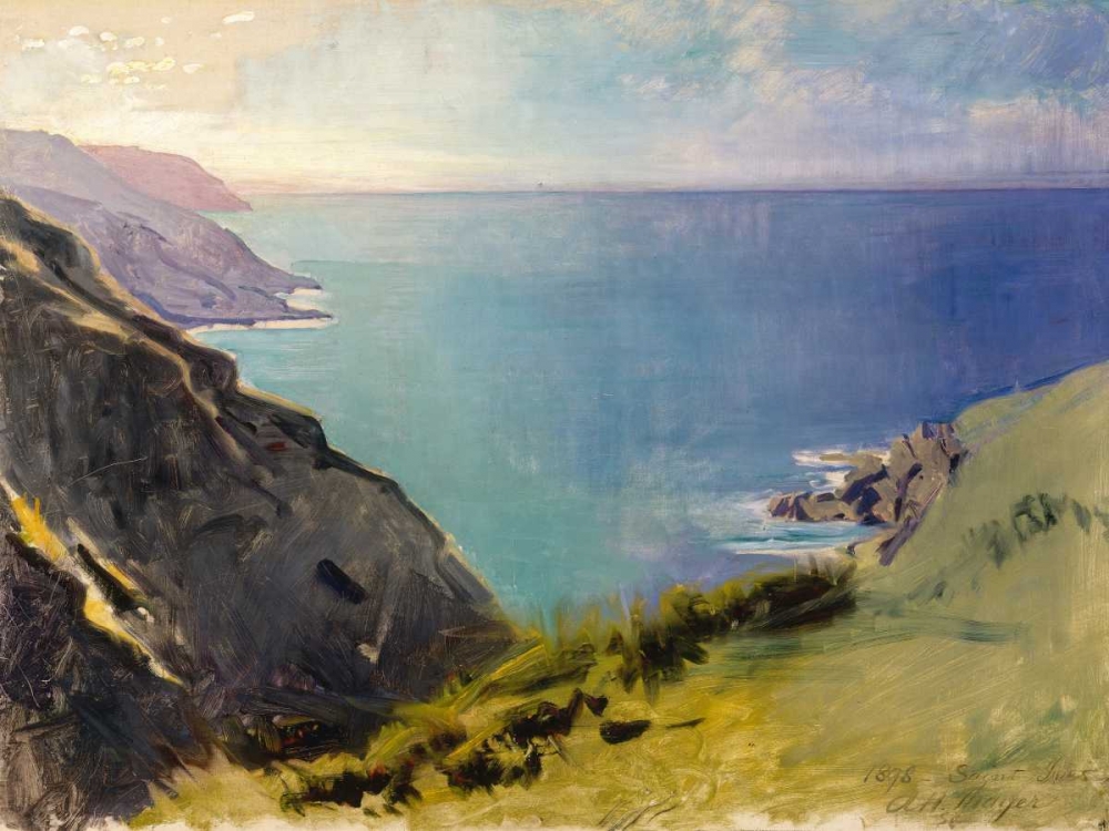 Cornish Headlands art print by Abbott Handerson Thayer for $57.95 CAD