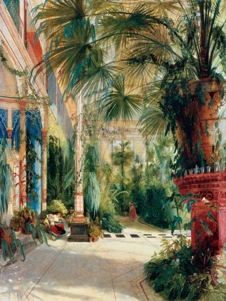 Das Innere des Palmenhauses art print by Carl Blechen for $57.95 CAD