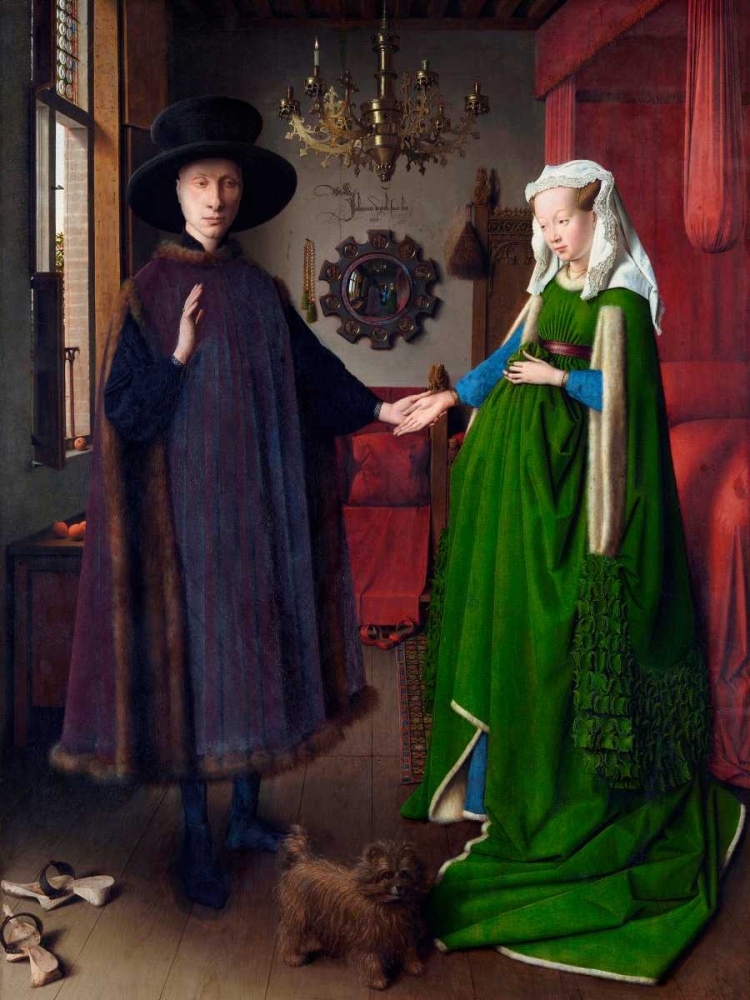 I coniugi Arnolfini art print by Jan Van Eyck for $57.95 CAD