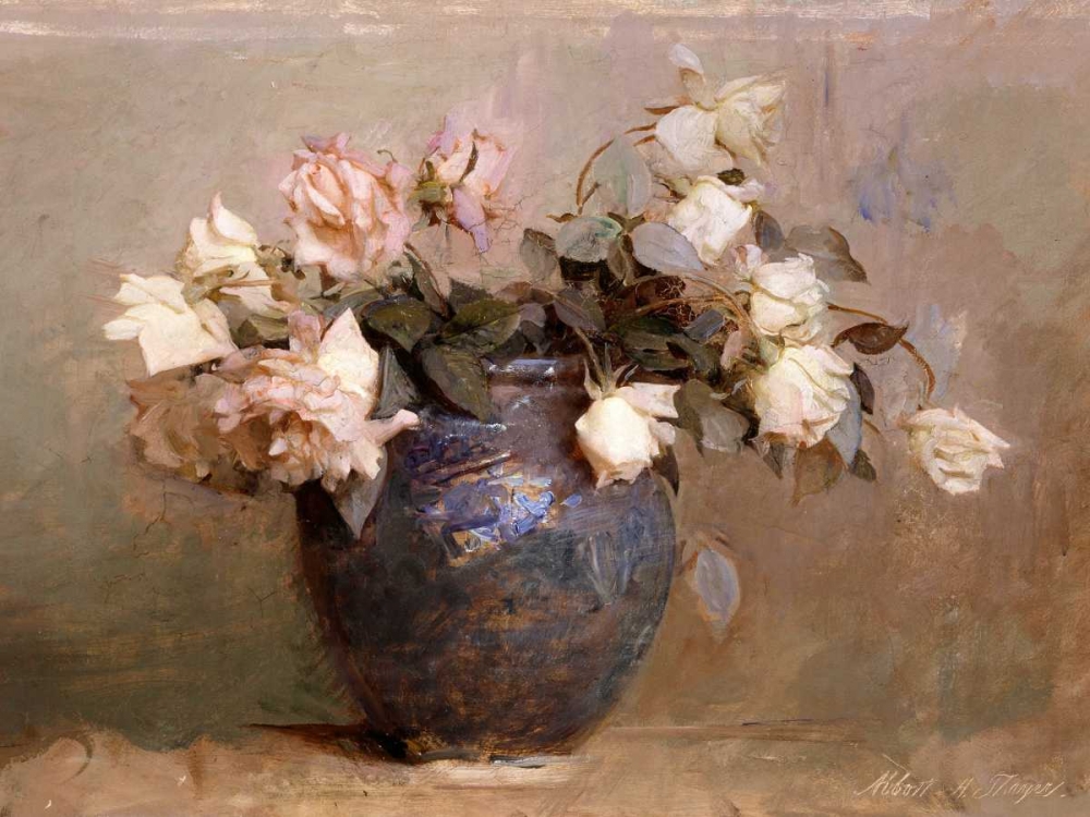 Roses art print by Abbott Handerson Thayer for $57.95 CAD