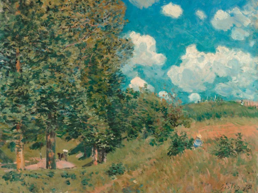 The Road from Versailles to Saint-Germain art print by Alfred Sisley for $57.95 CAD
