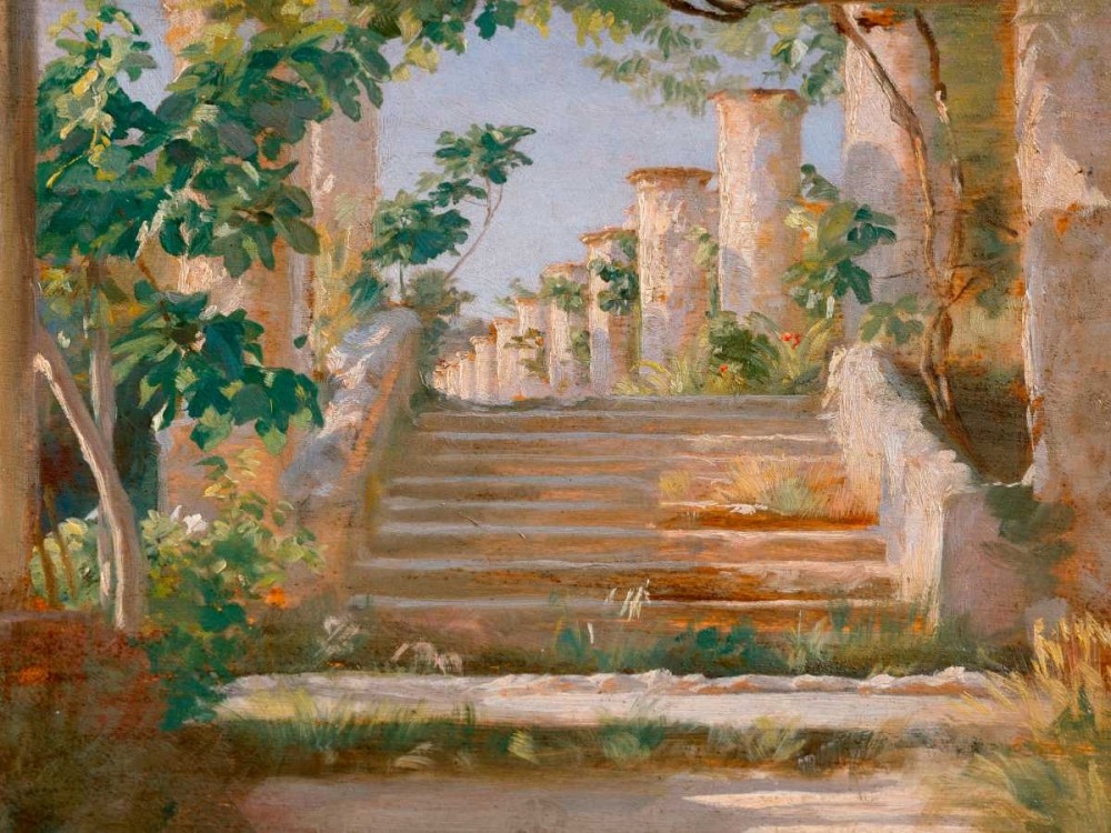 Loggia in Ravello art print by Peder Severin Kroyer for $57.95 CAD