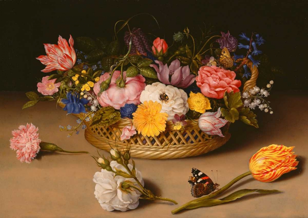 Flower Still Life art print by Ambrosius Bosschaert the Elder for $57.95 CAD