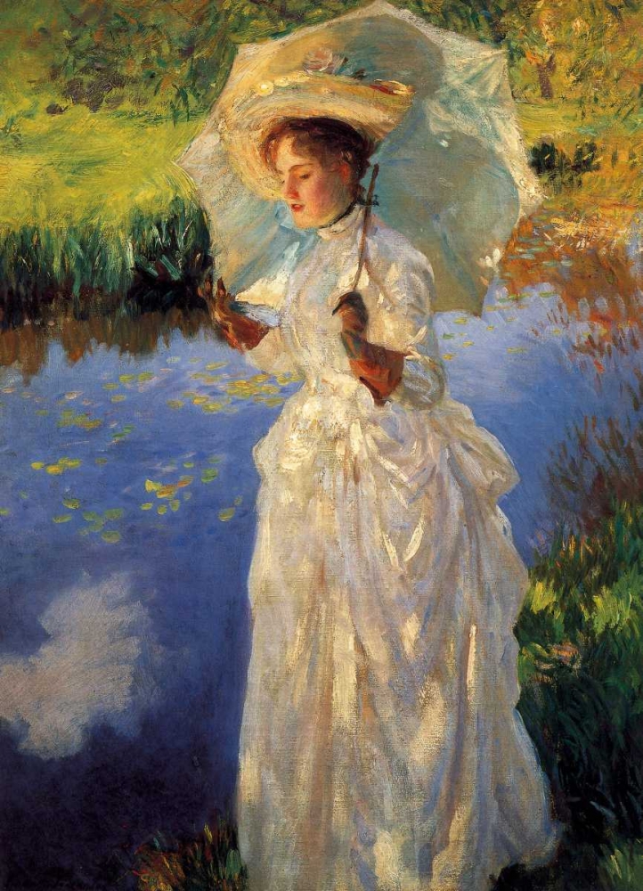Morning walk art print by John Singer Sargent for $57.95 CAD