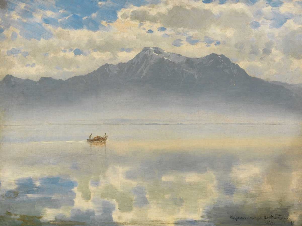 Chiemseespiegel art print by Joseph Wopfner for $57.95 CAD