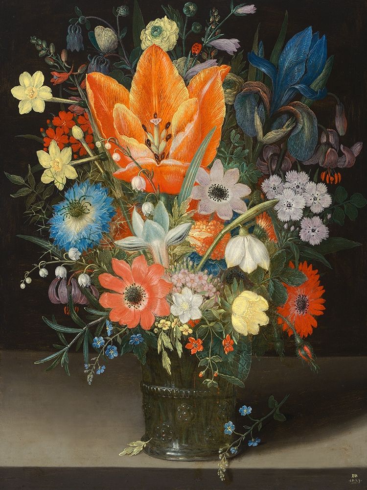 Still Life with Iris art print by Binoit Peter for $57.95 CAD