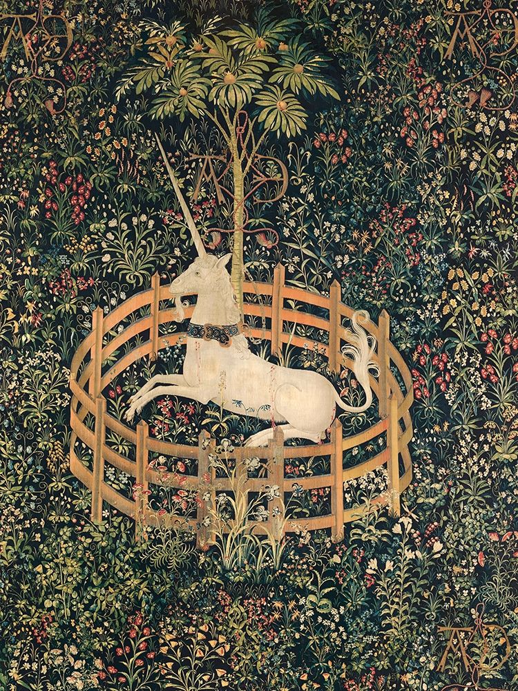 Unicorn in Captivity art print by Anonymous for $57.95 CAD
