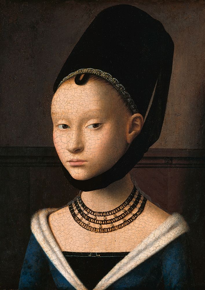 Portrait of a Young Woman art print by Christus Petrus for $57.95 CAD