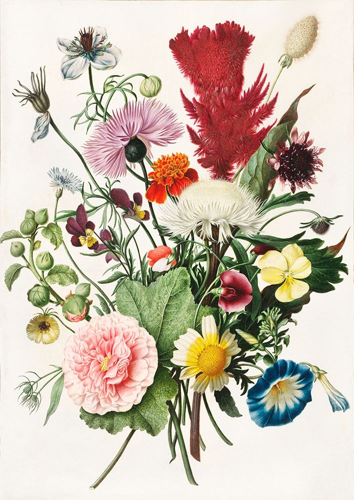 Bouquet of Flowers art print by Anonymous for $57.95 CAD