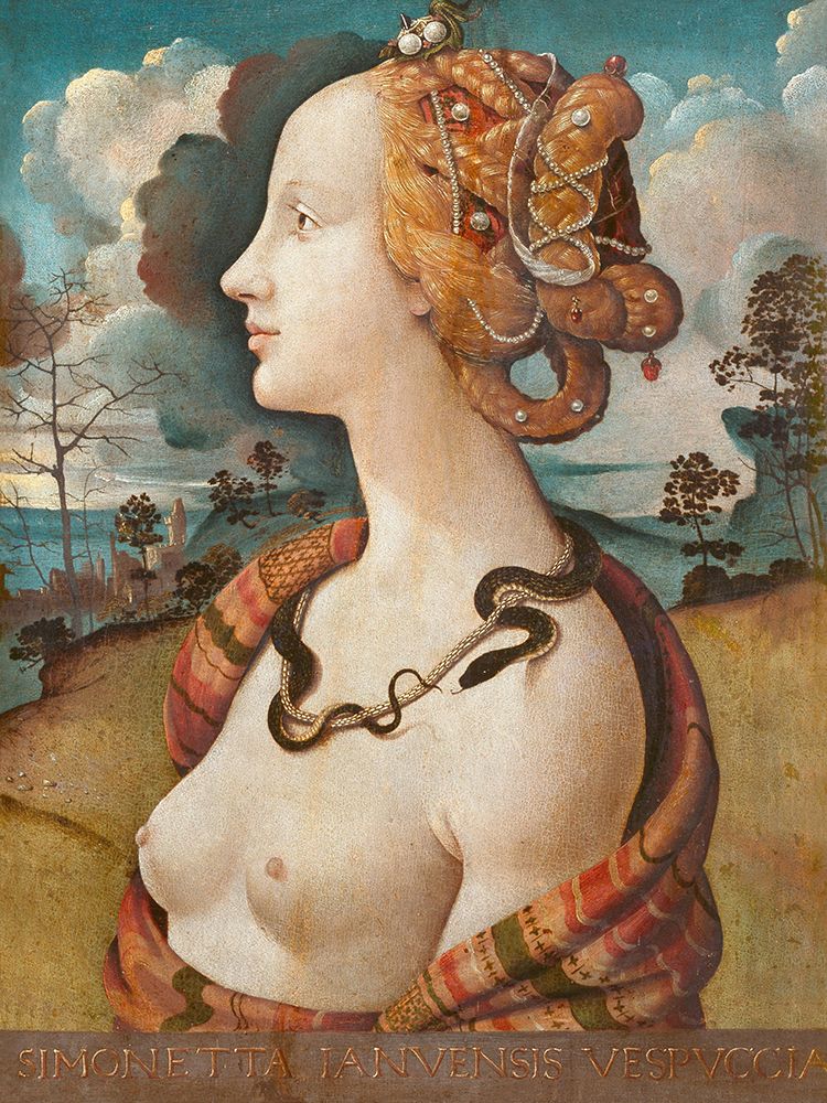 Ritratto di Simonetta Vespucci come Cleopatra art print by Piero di Cosimo for $57.95 CAD