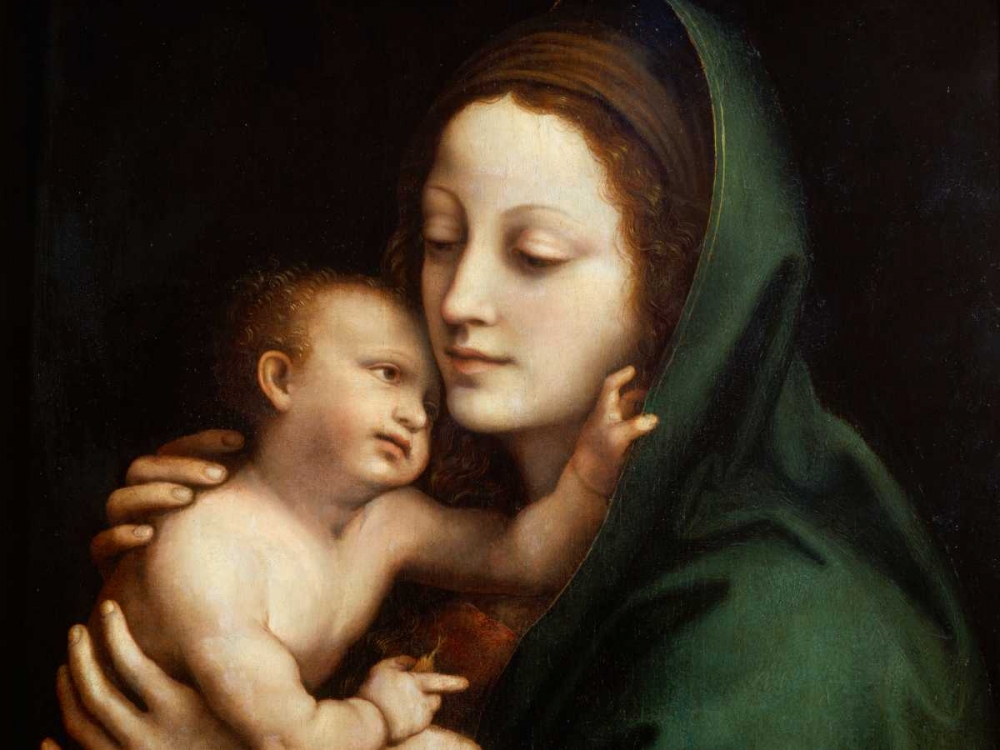 Madonna con Bambino art print by Anonymous for $57.95 CAD