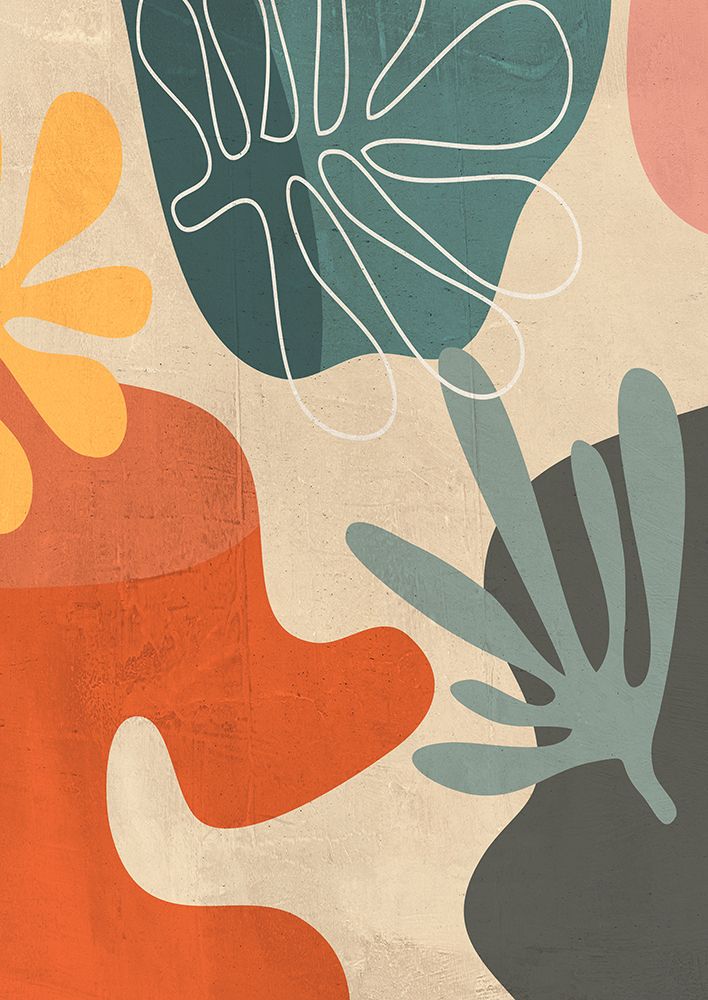 Summer Scene I (detail) art print by Atelier Deco for $57.95 CAD