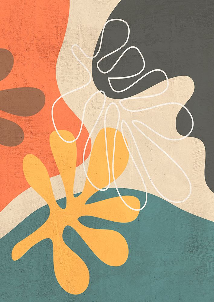 Summer Scene III (detail) art print by Atelier Deco for $57.95 CAD
