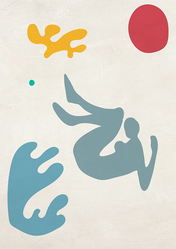 Playing in the Waves II art print by Atelier Deco for $57.95 CAD