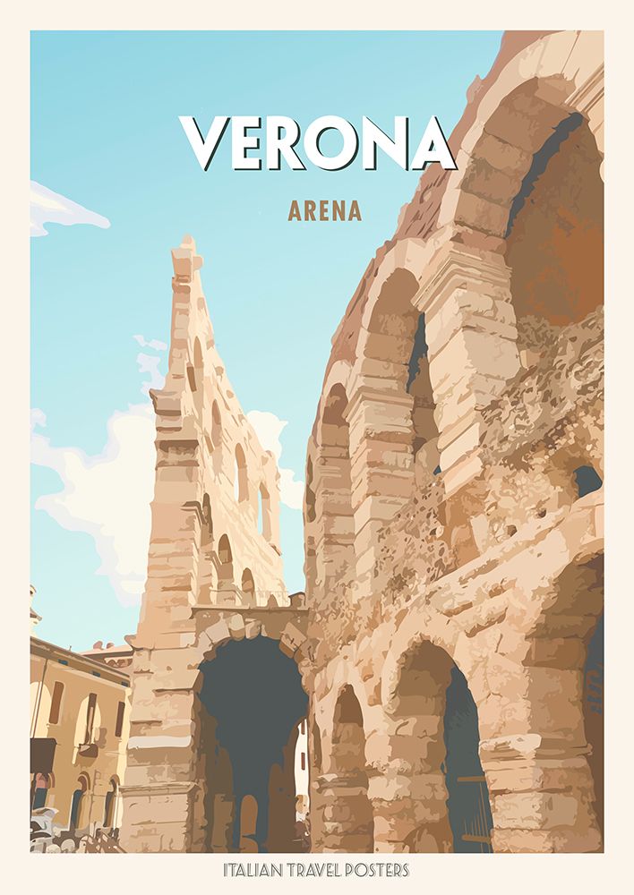 Verona: Arena art print by Atelier Deco for $57.95 CAD