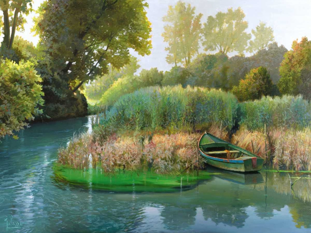 Sul fiume art print by Adriano Galasso for $57.95 CAD