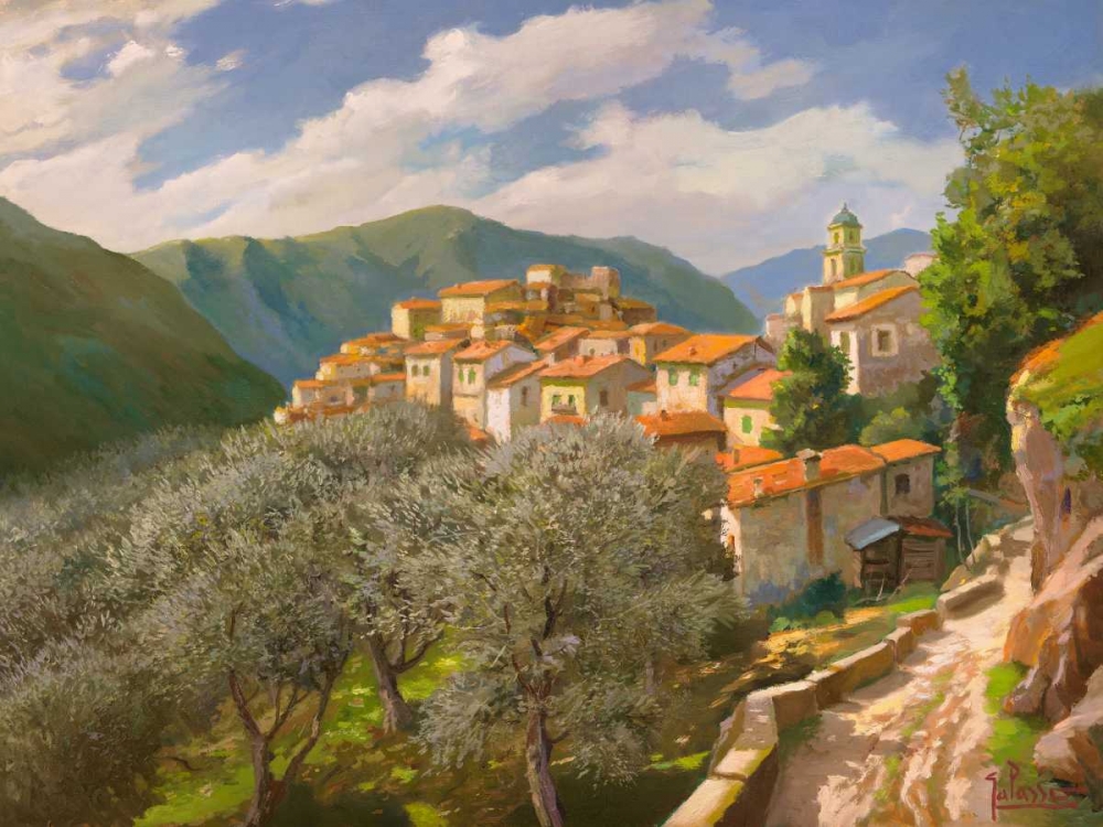Borgo degli ulivi art print by Adriano Galasso for $57.95 CAD