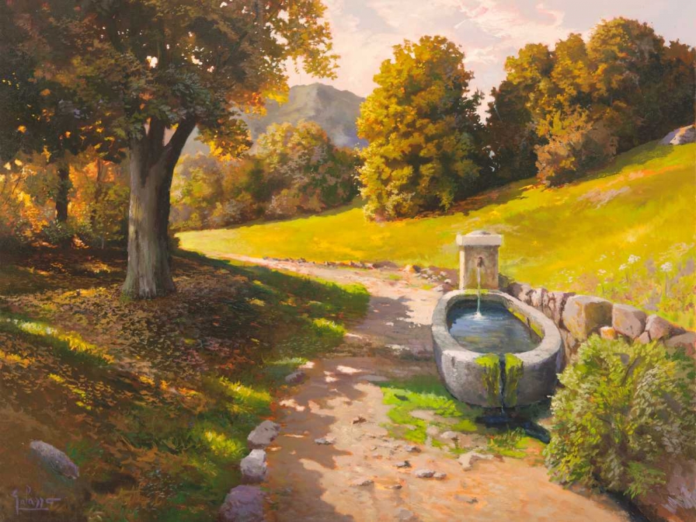 Sentiero tra i boschi art print by Adriano Galasso for $57.95 CAD