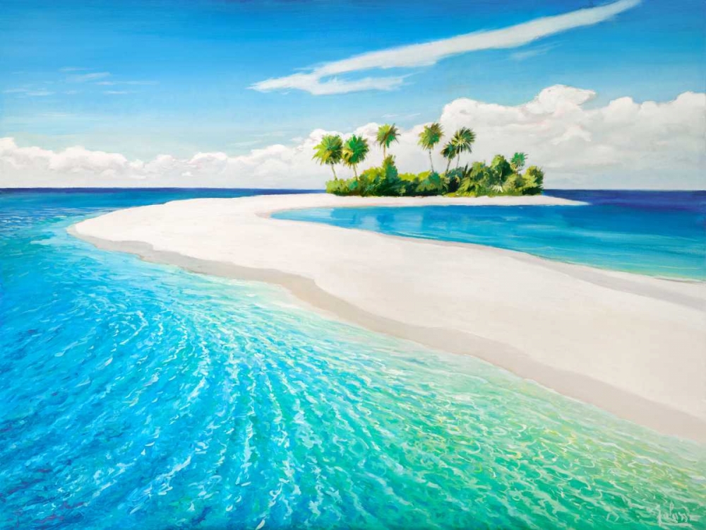 Isola tropicale art print by Adriano Galasso for $57.95 CAD