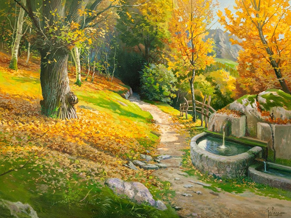 Ristoro sul sentiero art print by Adriano Galasso for $57.95 CAD