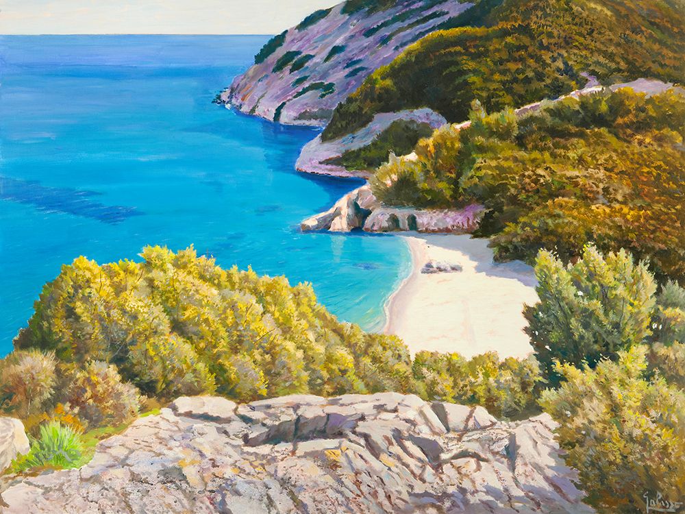Caletta assolata art print by Adriano Galasso for $57.95 CAD