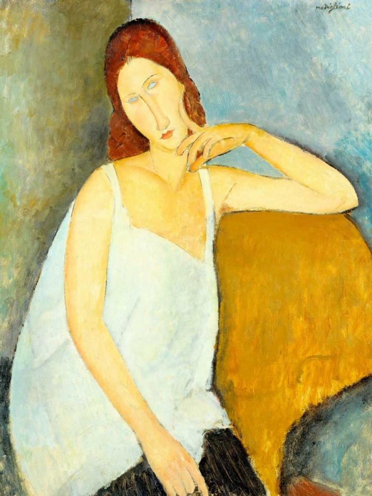 Jeanne He´buterne art print by Amedeo Modigliani for $57.95 CAD