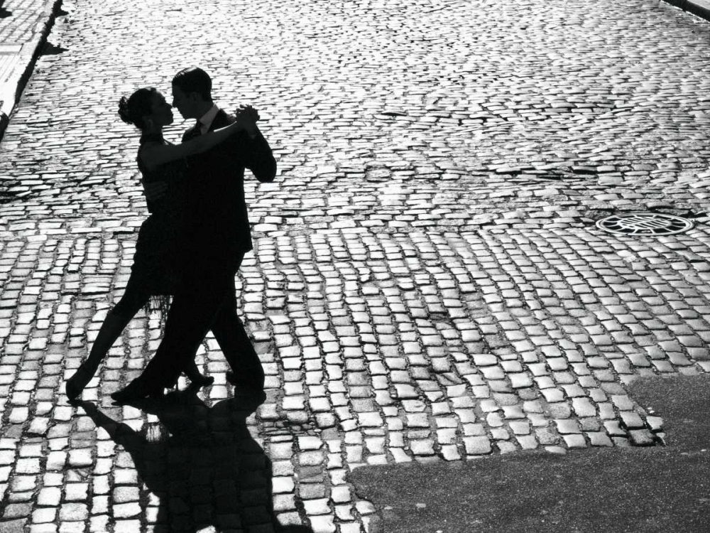 Dancers performing the Tango art print by Anonymous for $57.95 CAD
