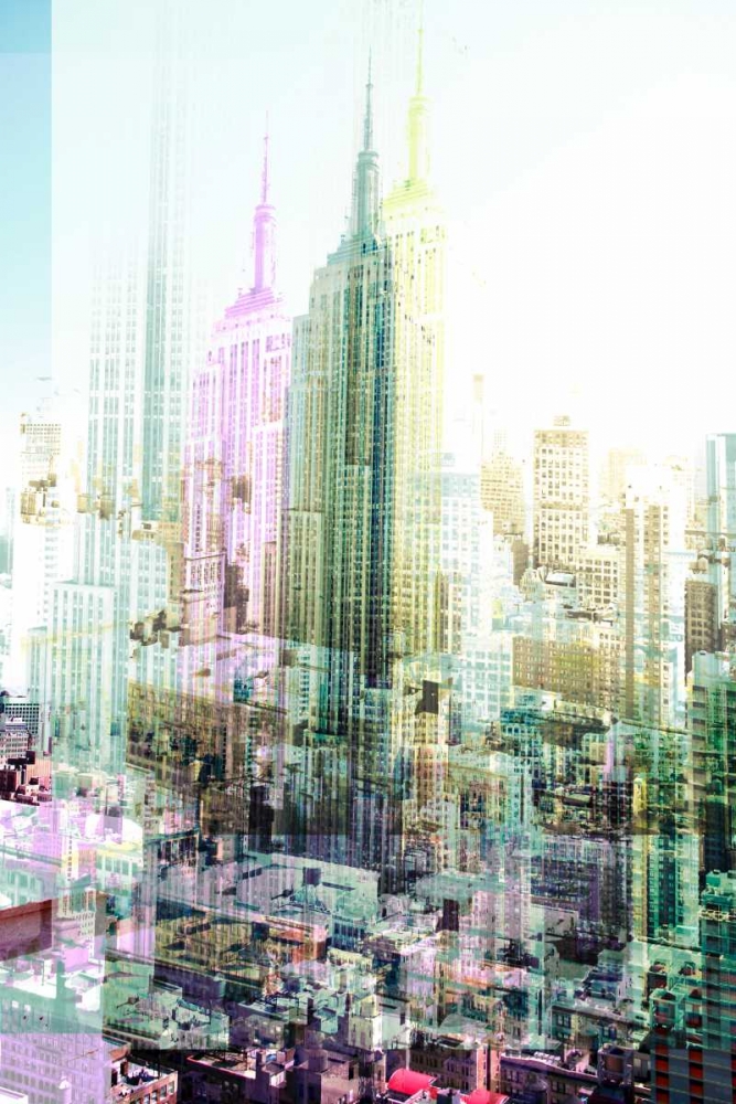 Empire State Building Multiexposure I art print by Peter Berry for $57.95 CAD