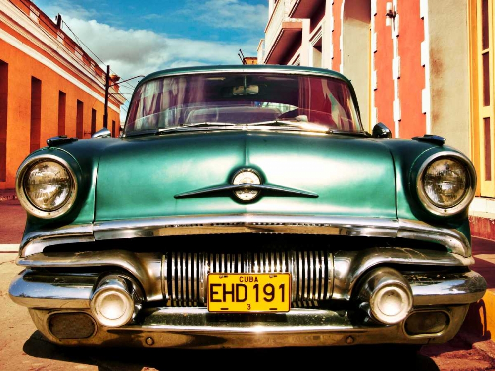 Vintage American car in Habana, Cuba art print by Gasoline Images for $57.95 CAD