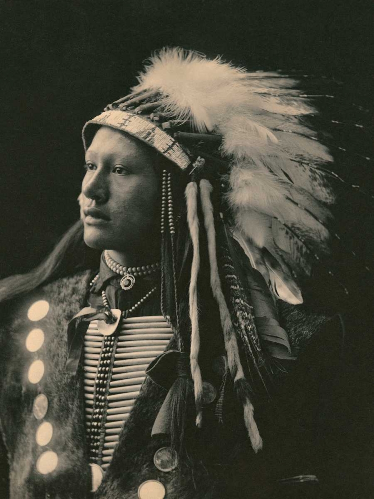 John Hollow Horn Bear- Sioux- 1898 art print by Anonymous for $57.95 CAD