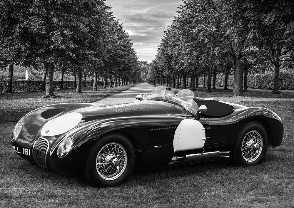 Vintage Roadster in a Park art print by Gasoline Images for $57.95 CAD