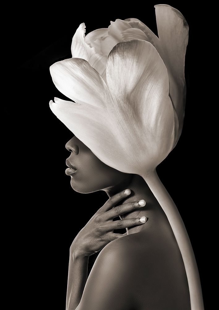 Flowerchild-2 art print by Julian Lauren for $57.95 CAD