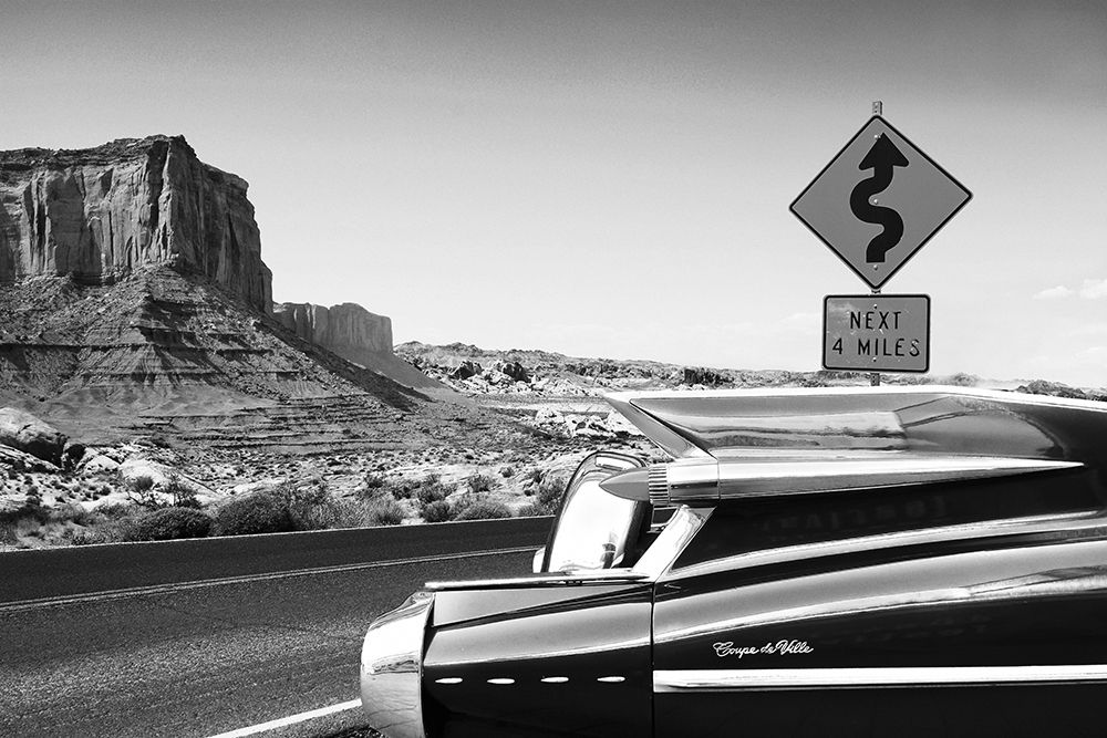 Coupe de Ville - BW art print by Gasoline Images for $57.95 CAD