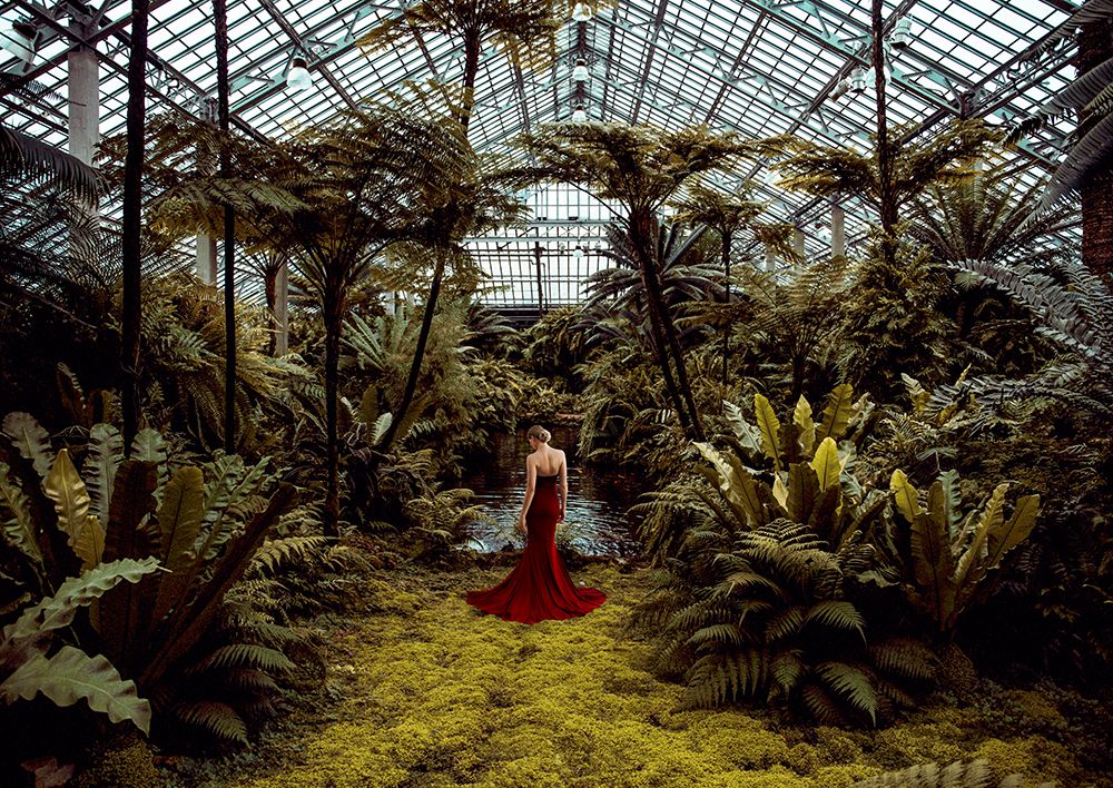 Unconventional Womenscape #2-Jardin dHiver art print by Julian Lauren for $57.95 CAD