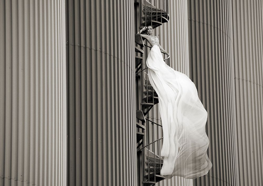 Unconventional Womenscape #5 (BW) art print by Julian Lauren for $57.95 CAD
