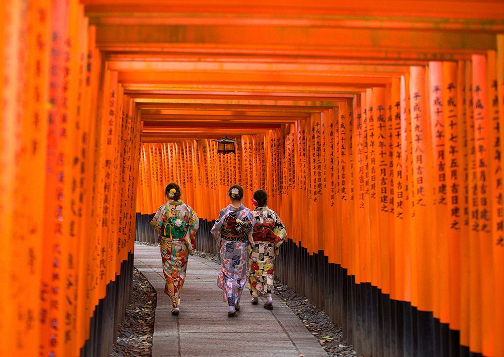 Fushimi Inari Shrine-Kyoto art print by Pangea Images for $57.95 CAD