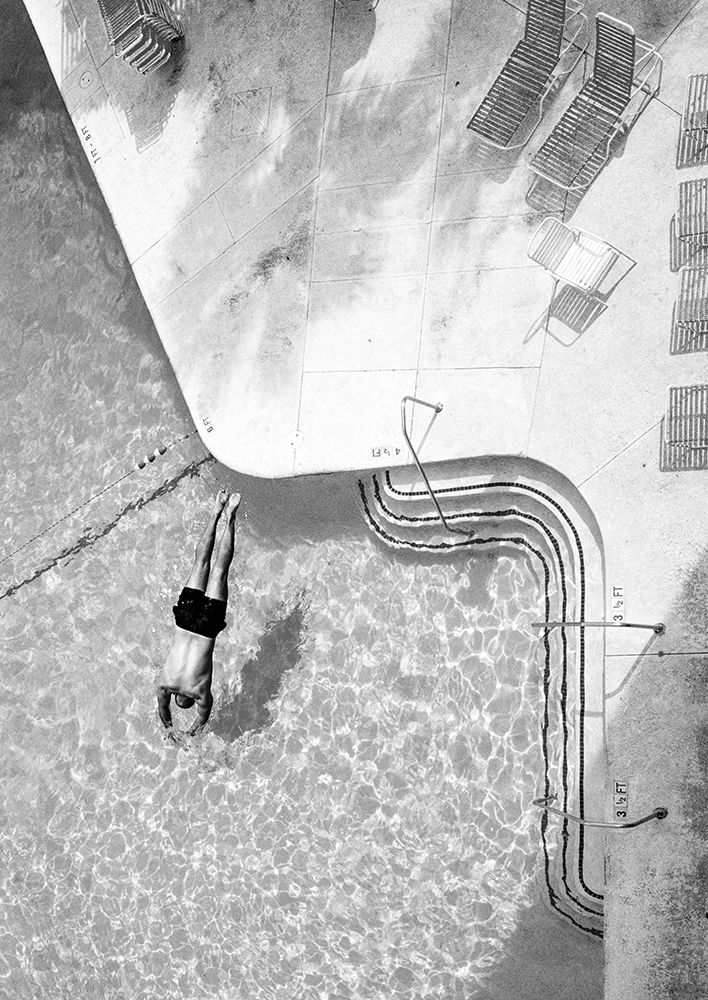 La Piscine II (BAndW) art print by Haute Photo Collection for $57.95 CAD
