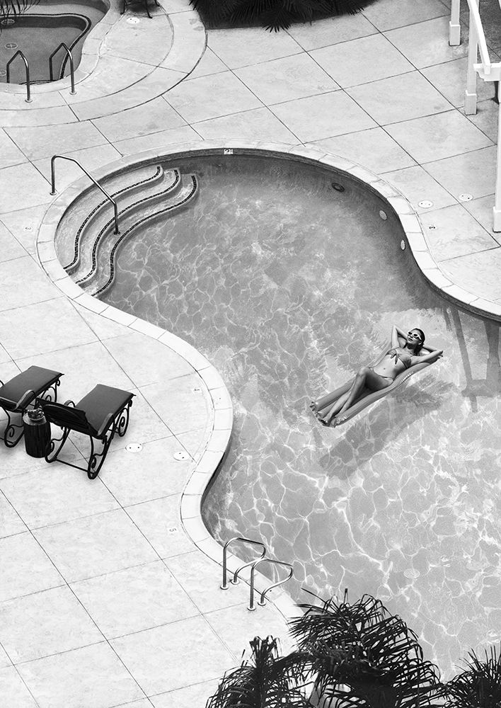 La Piscine III (BAndW) art print by Haute Photo Collection for $57.95 CAD