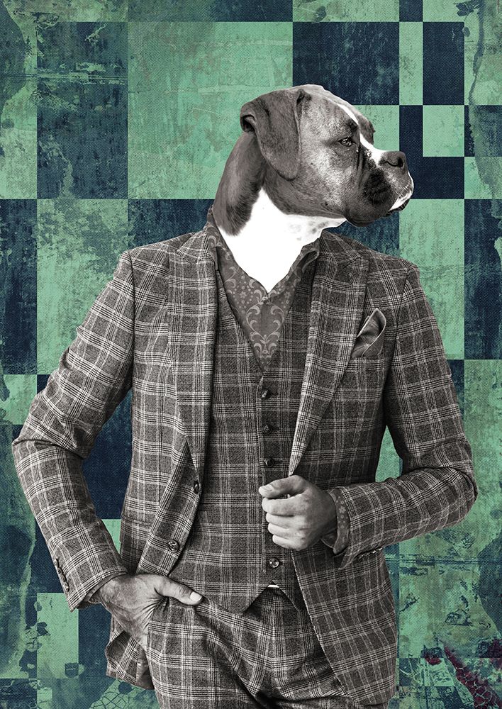 Gentleman #1 (BAndW) art print by VizLab for $57.95 CAD