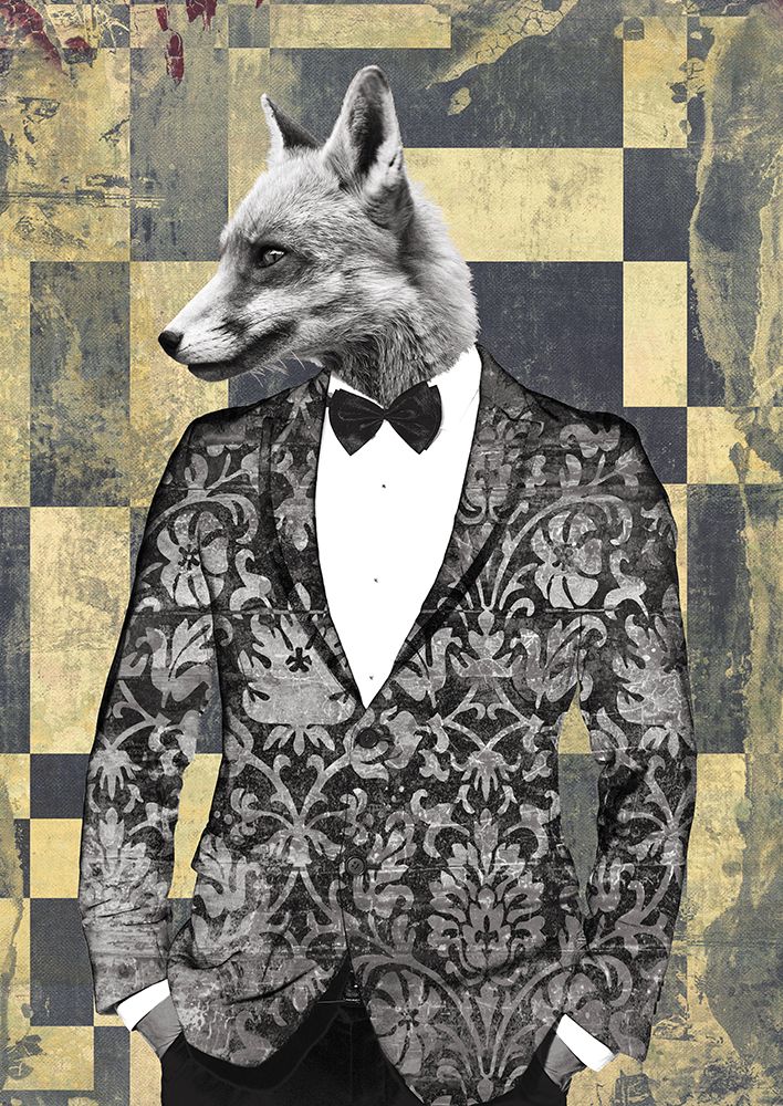 Gentleman #2 (BAndW) art print by VizLab for $57.95 CAD