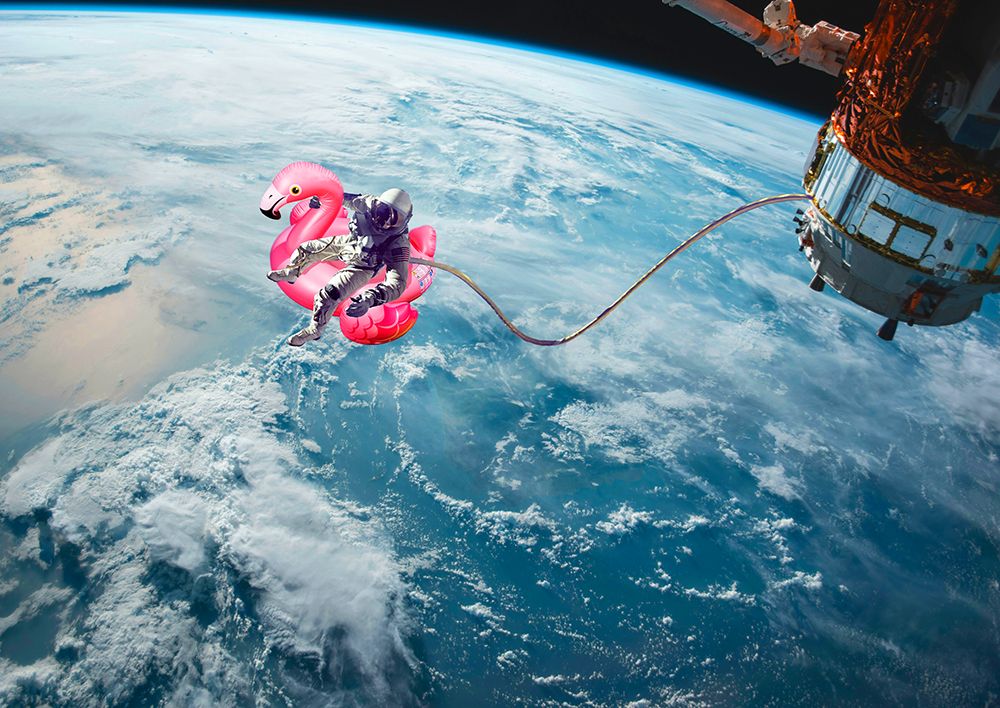 Space Splash art print by Astrolabs for $57.95 CAD