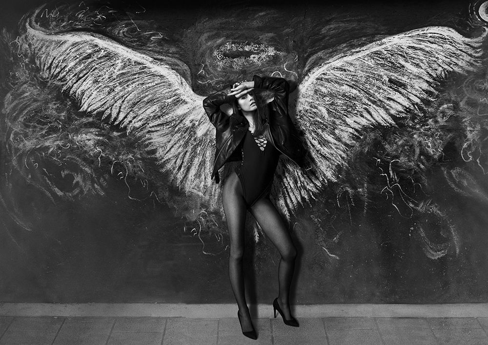 Urban Angel art print by Julian Lauren for $57.95 CAD