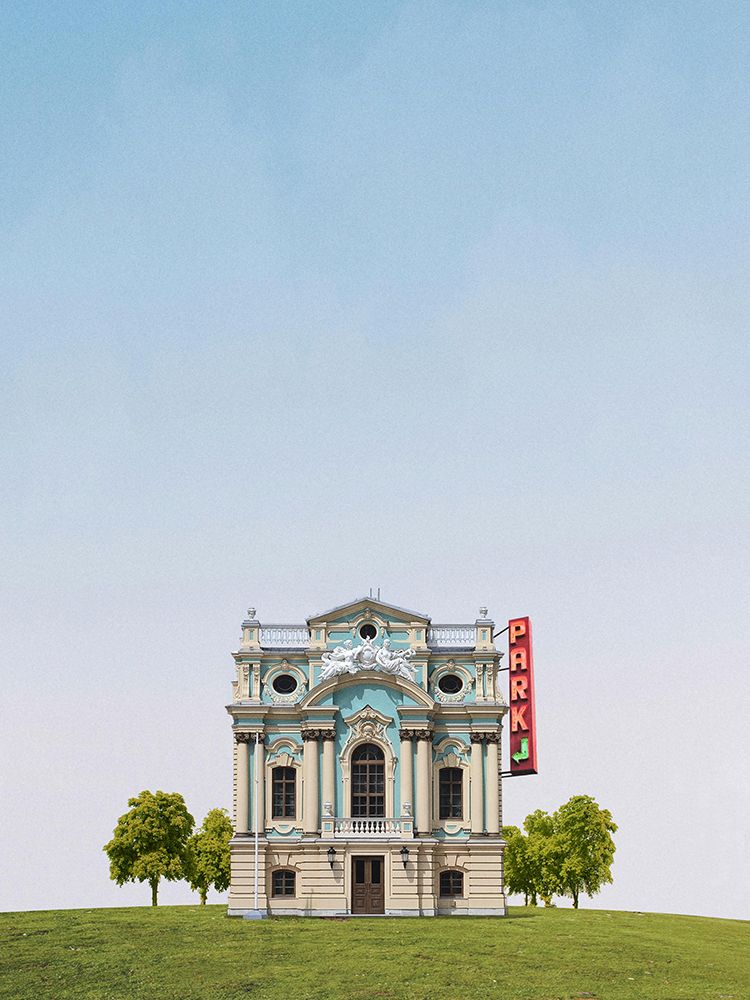 Peculiar Architecture IV art print by ABChrome for $57.95 CAD