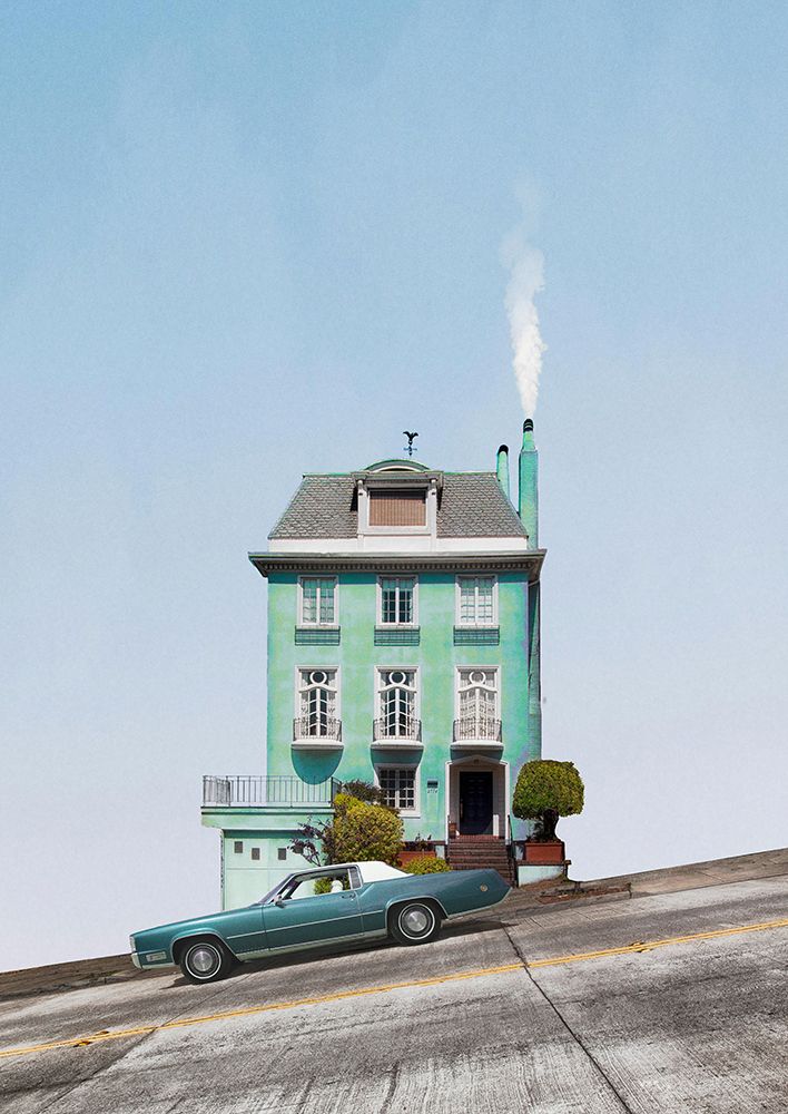 Peculiar Architecture VIII art print by ABChrome for $57.95 CAD