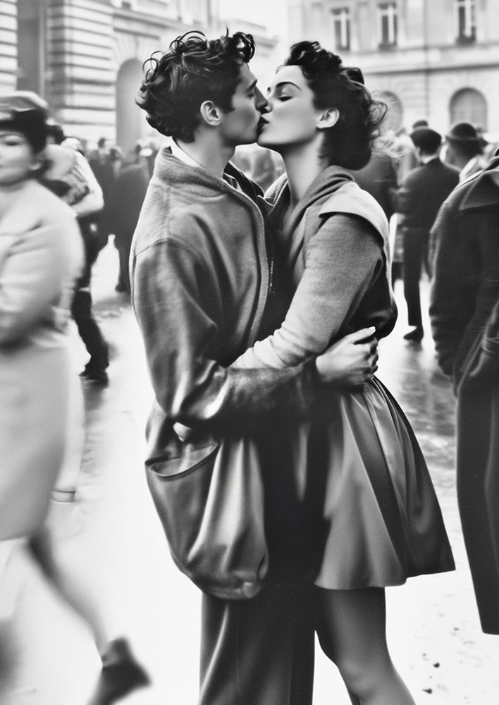 Amoureux a Paris art print by Haute Photo Collection for $57.95 CAD