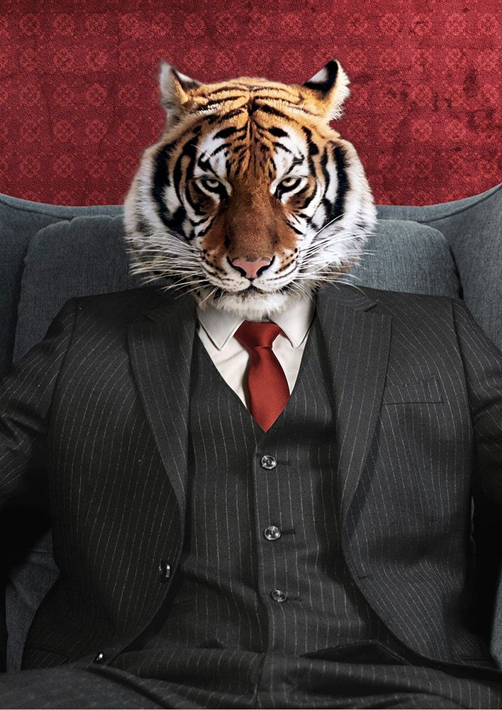 El Tigre (detail) art print by VizLab for $57.95 CAD