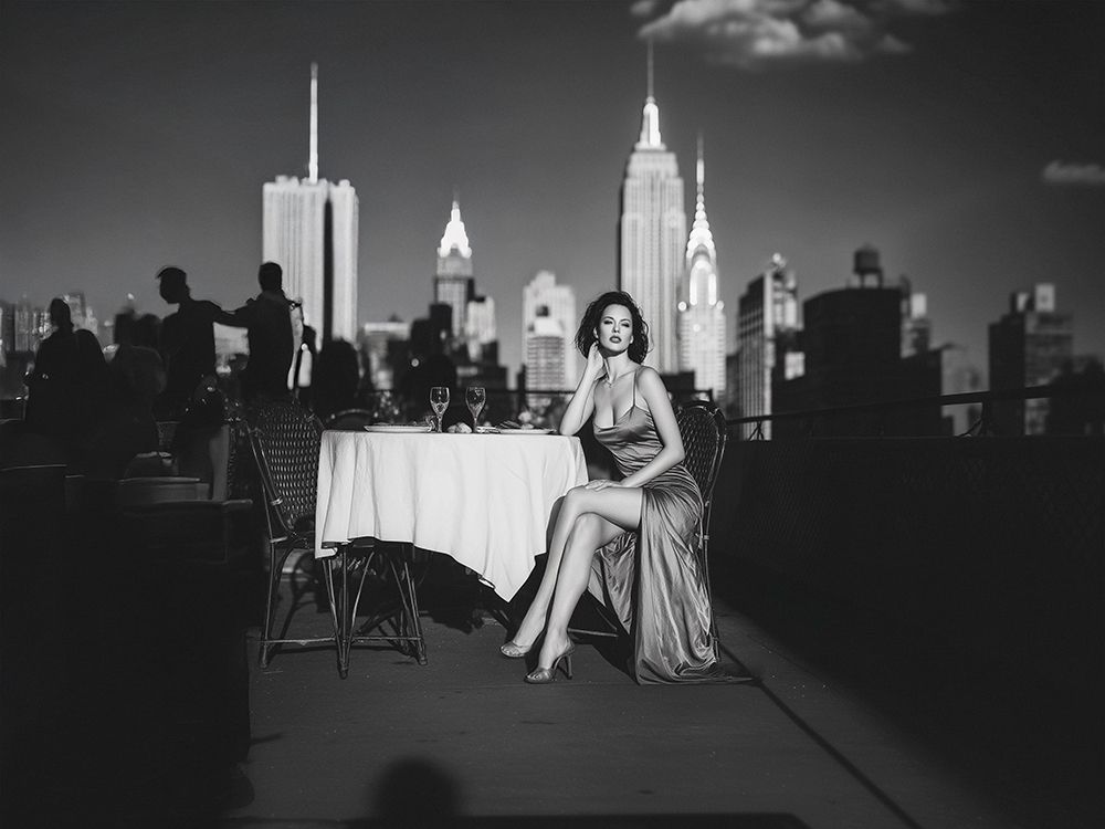 Terrace in Manhattan art print by Julian Lauren for $57.95 CAD